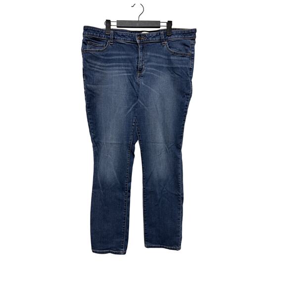 Sonoma Straight Jeans Size 18 Plus size 30 inseam - Picture 1 of 4